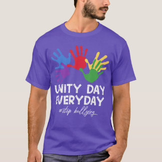 Camiseta Dia de Unidade Laranja Todos os Dias Prevenção ao 