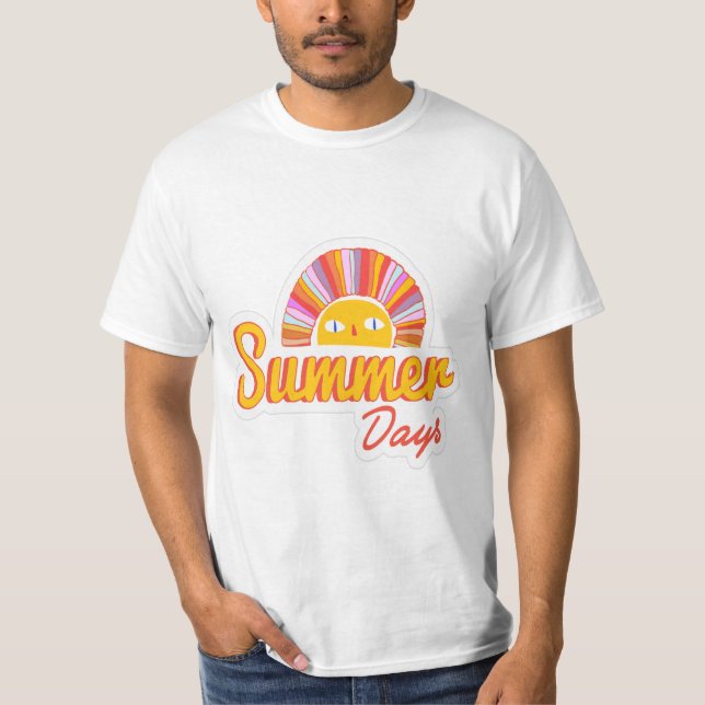 Camiseta Dia de verão  (Frente)