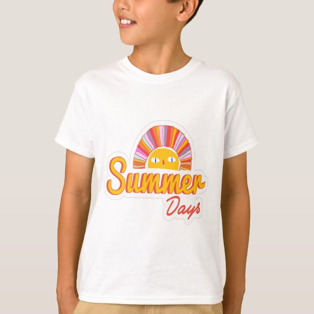 Camiseta Dia de verão  (Frente)