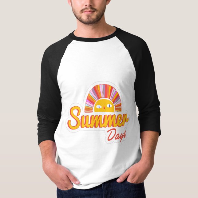 Camiseta Dia de verão  (Frente)