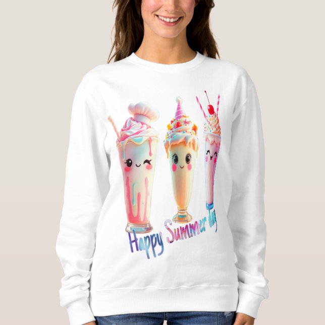 Camiseta Dia de Verão Feliz (Frente)