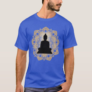 Camiseta Dia de Vesak Buda e Mandala Vaisakha Purnima