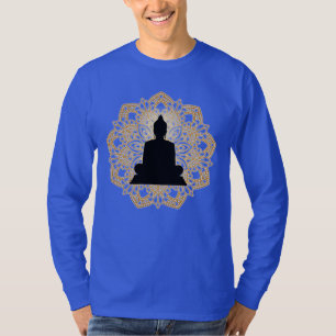 Camiseta Dia de Vesak Buda e Mandala Vaisakha Purnima