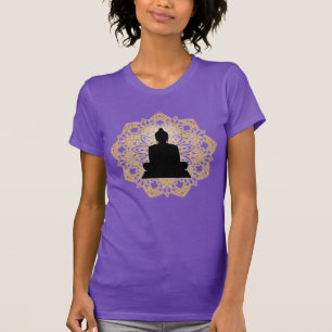 Camiseta Dia de Vesak Buda e Mandala Vaisakha Purnima