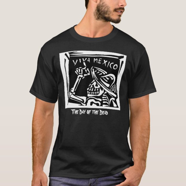 Camiseta Dia de Viva México México "do inoperante " (Frente)