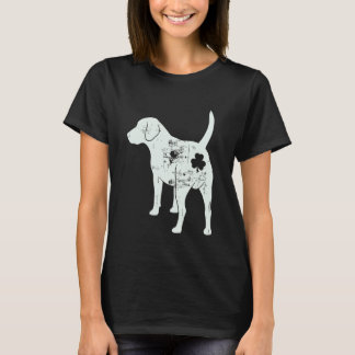 Camiseta Dia Divertido de São Patrício Labrador Retriever T