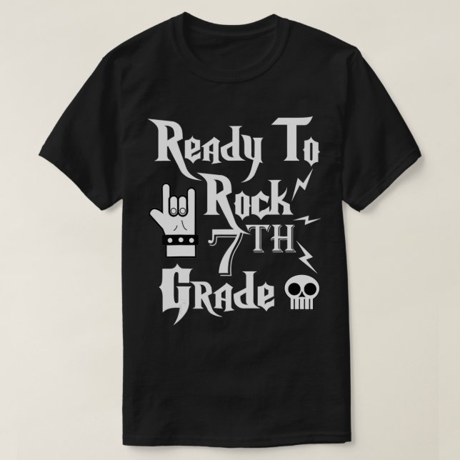 Camiseta Dia do 7 do Scho, no Sétimo Grau (Frente do Design)