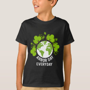 Camiseta Dia do Árvore Planeta Terra Aniversário Homens