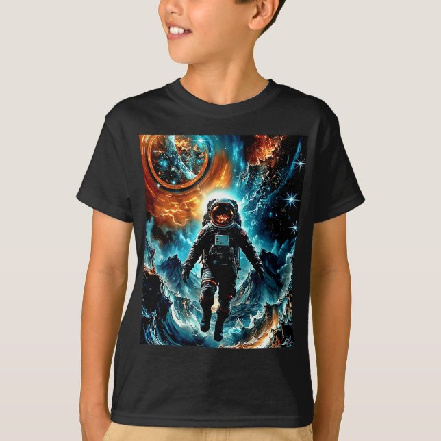 Camiseta Dia do Astronauta Desligado (Frente)