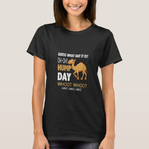 Camiseta Dia do Camelo Corcunda Feminino Adivinhe Que Dia É