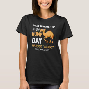 Camiseta Dia Do Camelo Hump Adivinha Que Dia É