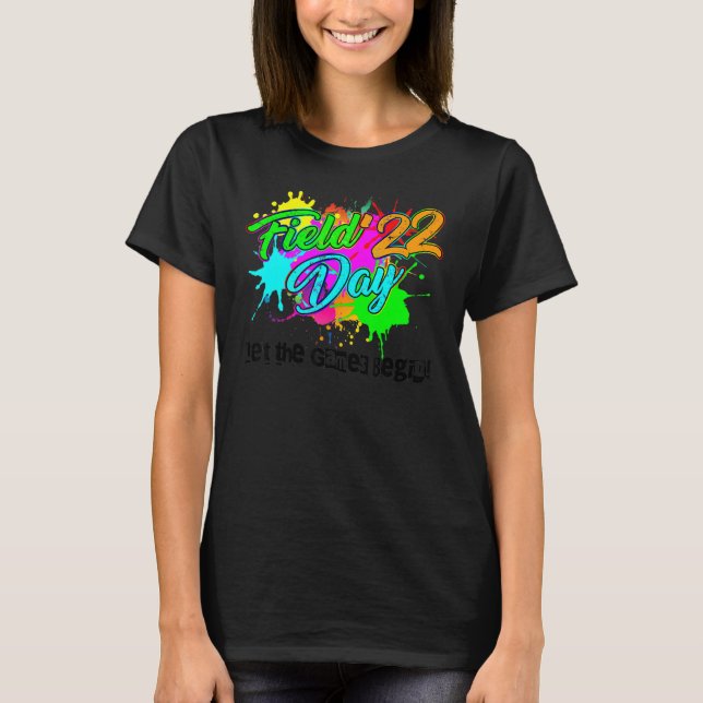 Camiseta Dia do Campo 2022: Jovens Jovens Meninas (Frente)
