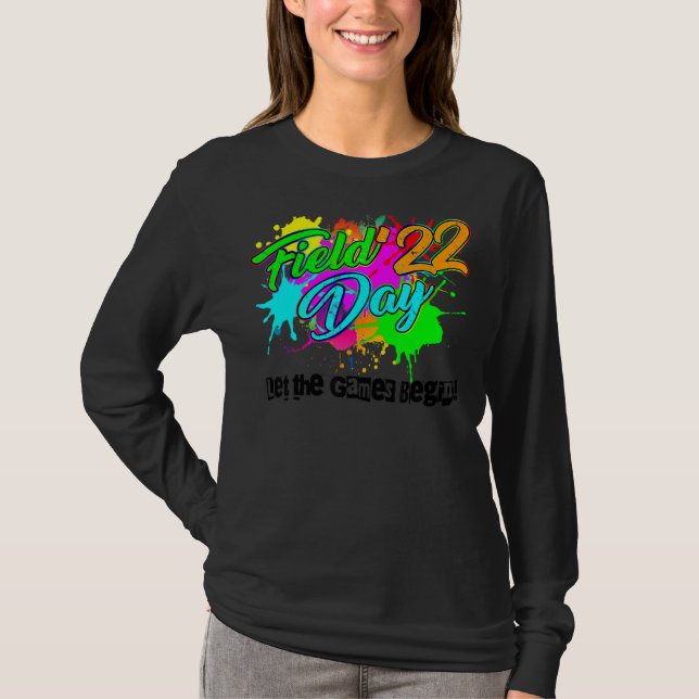 Camiseta Dia do Campo 2022: Jovens Jovens Meninas (Frente)