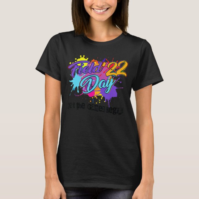 Camiseta Dia do Campo 2022: Jovens Jovens Meninas (Frente)