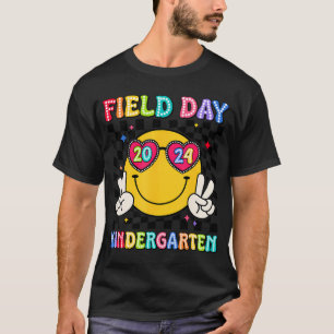 Camiseta Dia do Campo 2024 Diversão do Jardim de Infância