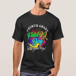 Camiseta Dia do Campo do Quarto Grau 2022 Deixe Os Jogos Co