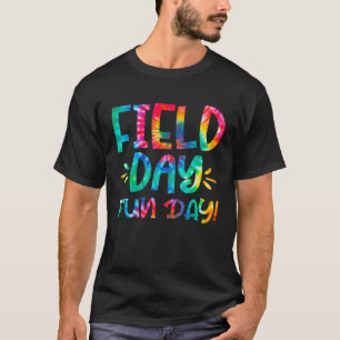 Camiseta Dia do Campo Escolar Diversão Tie Dye Field Day 20
