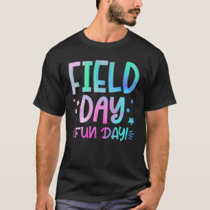 Camiseta Dia do Campo Escolar Diversão Tie Dye Field Day 20