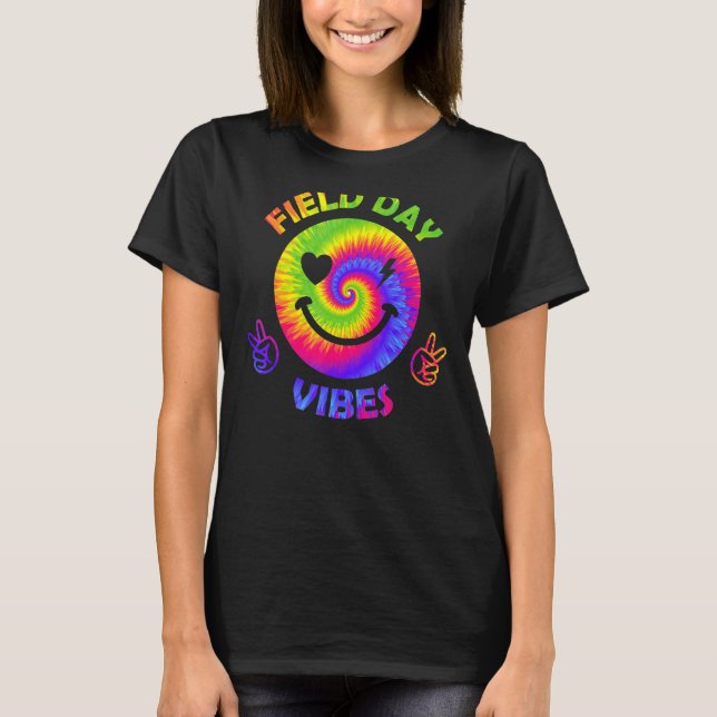 Camiseta Dia do Campo Vibes Tie Dye Professores Dia 20 (Frente)