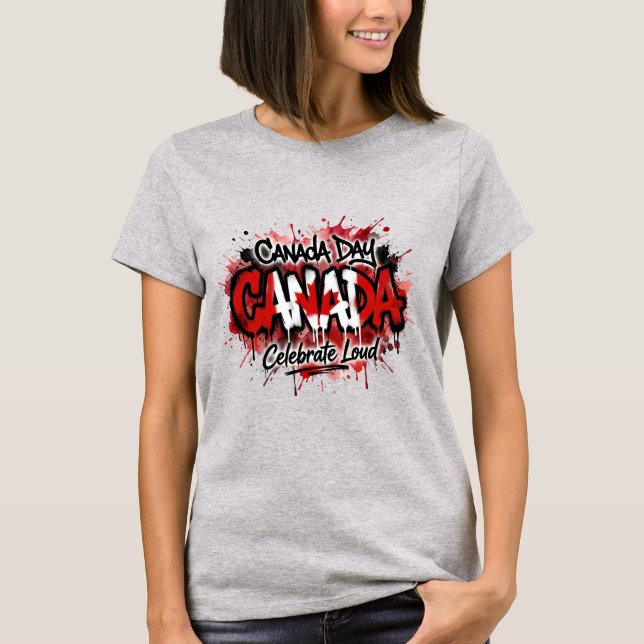 Camiseta Dia do Canadá (Frente)