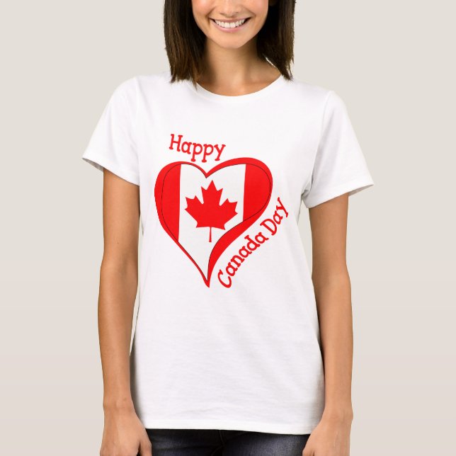CAMISETA DIA DO CANADÁ (Frente)
