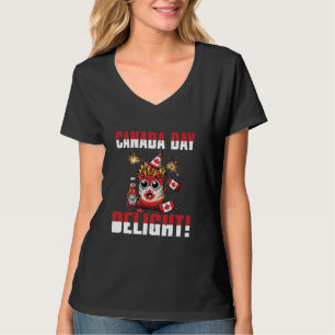 Camiseta Dia do Canadá Delight! - Bolsa De Cips De Ketchup