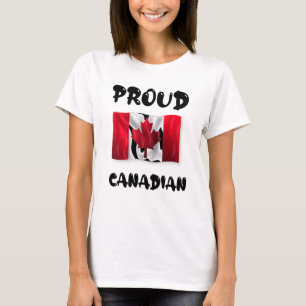 Camiseta Dia Do Canadá Em 2021, Maple Leaf Proud Cana