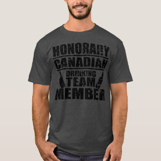 Camiseta Dia do Canadá - Membro da Equipe de Bebendos do Ca