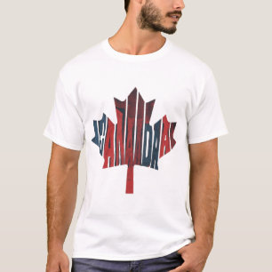 Camiseta Dia do Canadá significa mulher crianças t shirts
