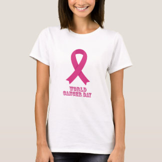 CAMISETA DIA DO CANCER MUNDIAL - DIA DA CONSCIÊNCIA DO CANC
