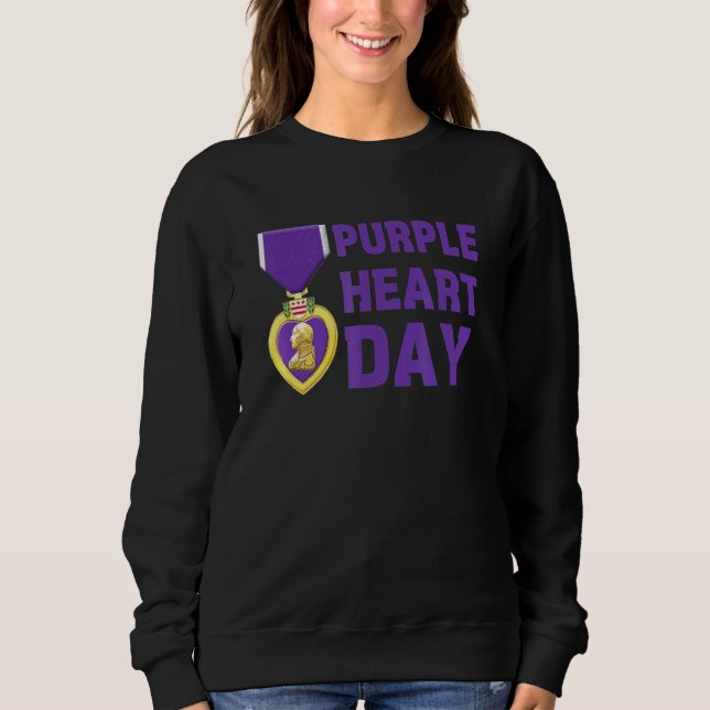Camiseta Dia do Coração Púrpura (Frente)