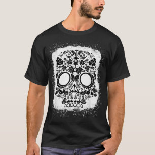 Camiseta Dia do Crânio do Açúcar Morto Dia De Los Muertos
