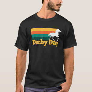 Camiseta Dia do Derby de Corrida de Cavalos Kentucky Festa 