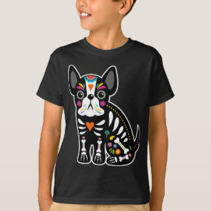 Camiseta Dia do Dia das Bruxas de Halloween, em Francês Mex