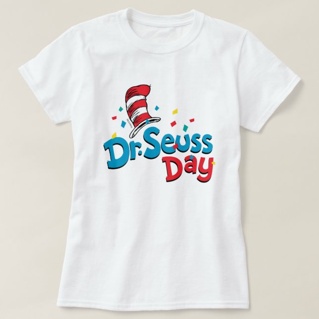 Camiseta Dia do Dr. Seuss| Confetti (Frente do Design)