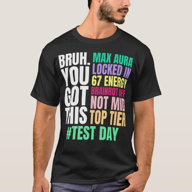Camiseta Dia do Exame (Frente)