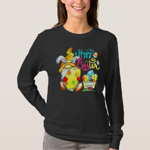 Camiseta Dia do felz pascoa 2022 Ovos de Páscoa coelhos aba
