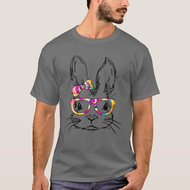Camiseta Dia do felz pascoa Coelho Coelho Coelho Coelho Coe (Frente)