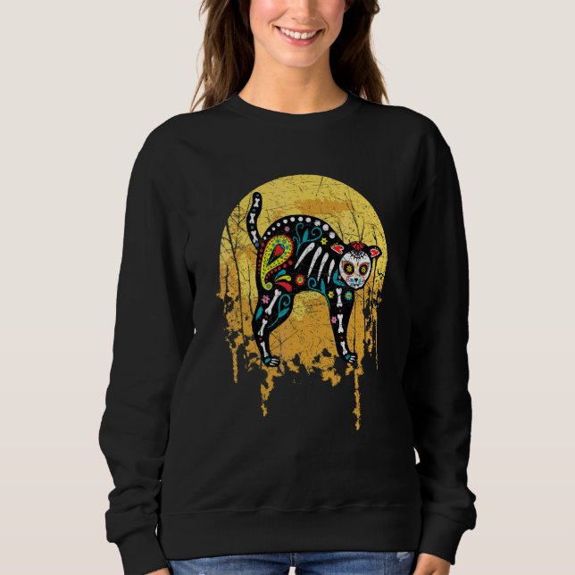 Camiseta Dia Do Gato Morto E Lua Cheia (Frente)