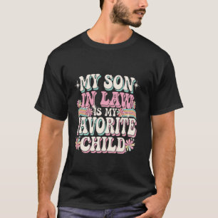 Camiseta Dia do Genro Favorito Meu Genro é Meu Favorito