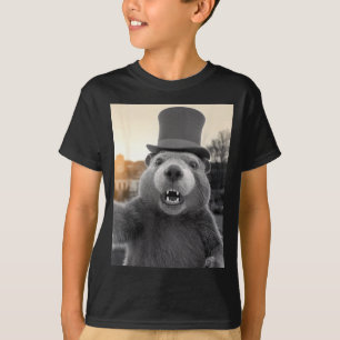 Camiseta Dia do Ground Hog Woodchuck Engraçado Groundhog Se