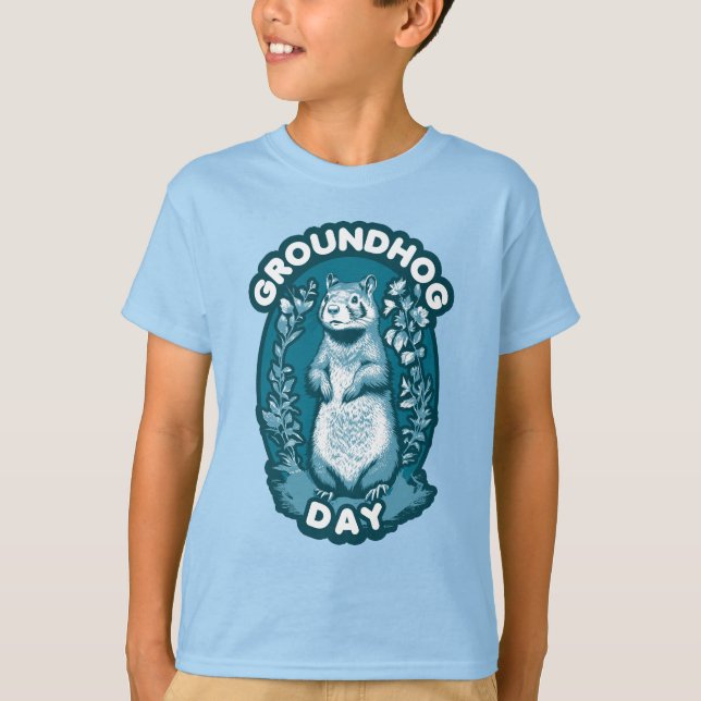 Camiseta Dia do Groundhog (Frente)