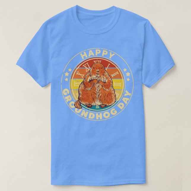 Camiseta Dia do Groundhog (Frente do Design)
