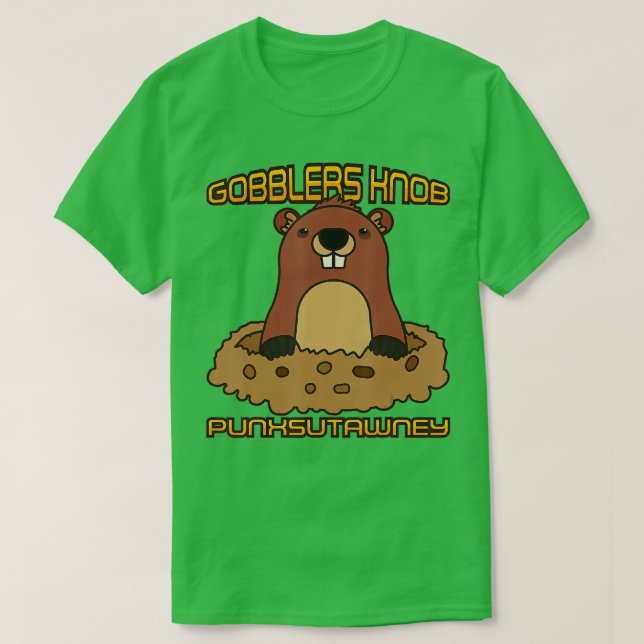 Camiseta Dia do Groundhog segundo de fevereiro de 2020 Punx (Frente do Design)
