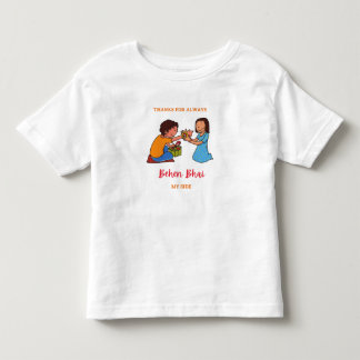 Camiseta Dia do Irmão Irmã Raksha (Rakhi), Festival Indiano