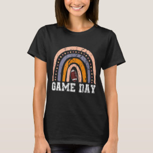 Camiseta Dia do Jogo com o Leopardo Rainbow Futebol Mãe Rai