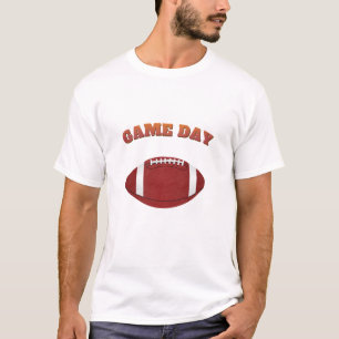 Camiseta Dia do Jogo Engraçado Dia Americano de Futebol