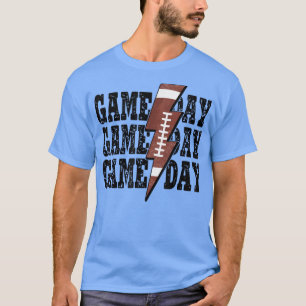Camiseta Dia do Jogo Estação de Futebol Lightning Bolt Engr