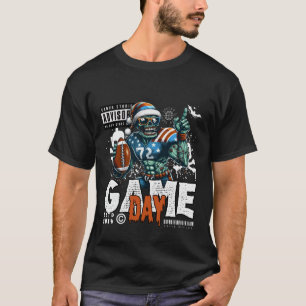 Camiseta Dia do jogo halloween