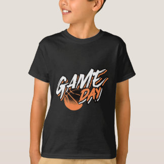 Camiseta Dia do Jogo - Jogando Basquete Motivacional
